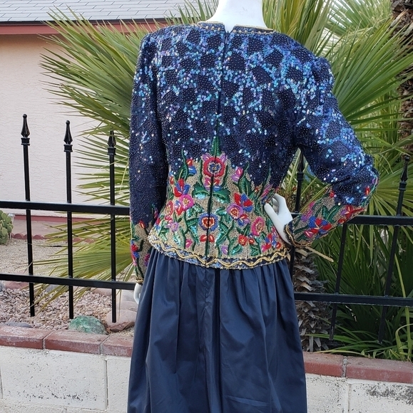 Richilene New York black evening gown - Picture 3 of 6